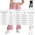 thumbnail image 3 of GHNJK Women's Ribbed Flare Pants with Slit Hem Drawstring High Waist Casual Lounge Trousers for Summer, 3 of 7