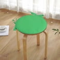 thumbnail image 7 of Mohdy 15" Washable Chair Pad,indoor/Outdoor Chair Pads,Round Seat Chair Pad,Round Cushions for Outdoor Furniture,Small Soft Sponge Seat Cushion,anti Slip Round Stool Cushion,Green with Ties, 7 of 7
