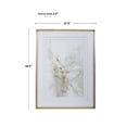 thumbnail image 3 of Uttermost Pathos Wood and Glass Framed Abstract Print in Gray/Gold, 3 of 4