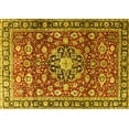 thumbnail image 1 of Ahgly Company Indoor Rectangle Persian Yellow Traditional Area Rugs, 8' x 12', 1 of 4
