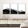 thumbnail image 3 of FCCUYE d Canvas Print Wall Art Set Minimal Pastel Sunset Desert Landscape Nature Abstract Illustrations Modern Art Decorative Nordic for Living Room, Bedroom, Office - 24"x36"x3 Natural, 3 of 7