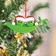 thumbnail image 1 of Fiudx Decoraciones navideñas para interiores Decoraciones navideñas personalizadas para el hogar Ranas divertidas Arreglos navideños colgantes para el hogar Decoraciones DIY Deseos con nombre Regalos, 1 of 6
