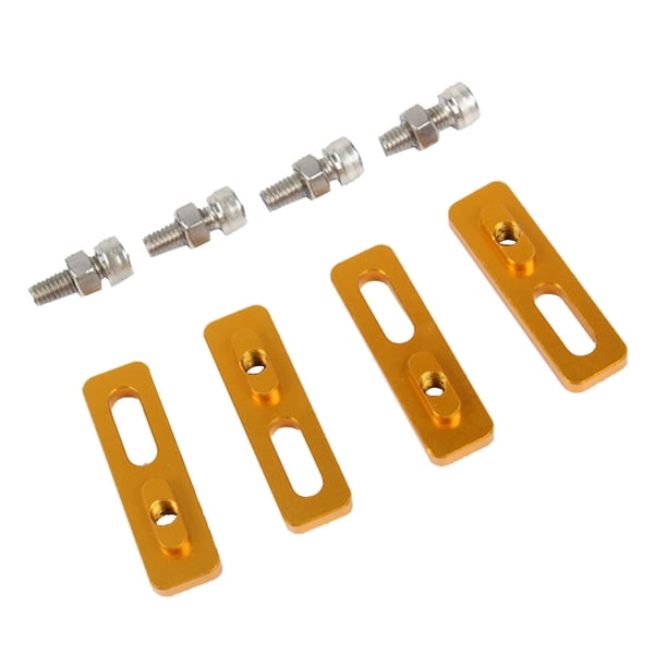 Greeniant Kit de asiento de extensión de freno en V piezas de adaptador de accesorios de frenado de bicicleta 406 a 451 asiento de conversión Ciclismo Dorado