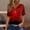 Red, variant on Halloween Shirts for Women Tunic Tops Halloween Graphic Tees Graphic Tees for Women Cute Clothes Halloween Costumes Skull Shirts for Women Wine 3XL