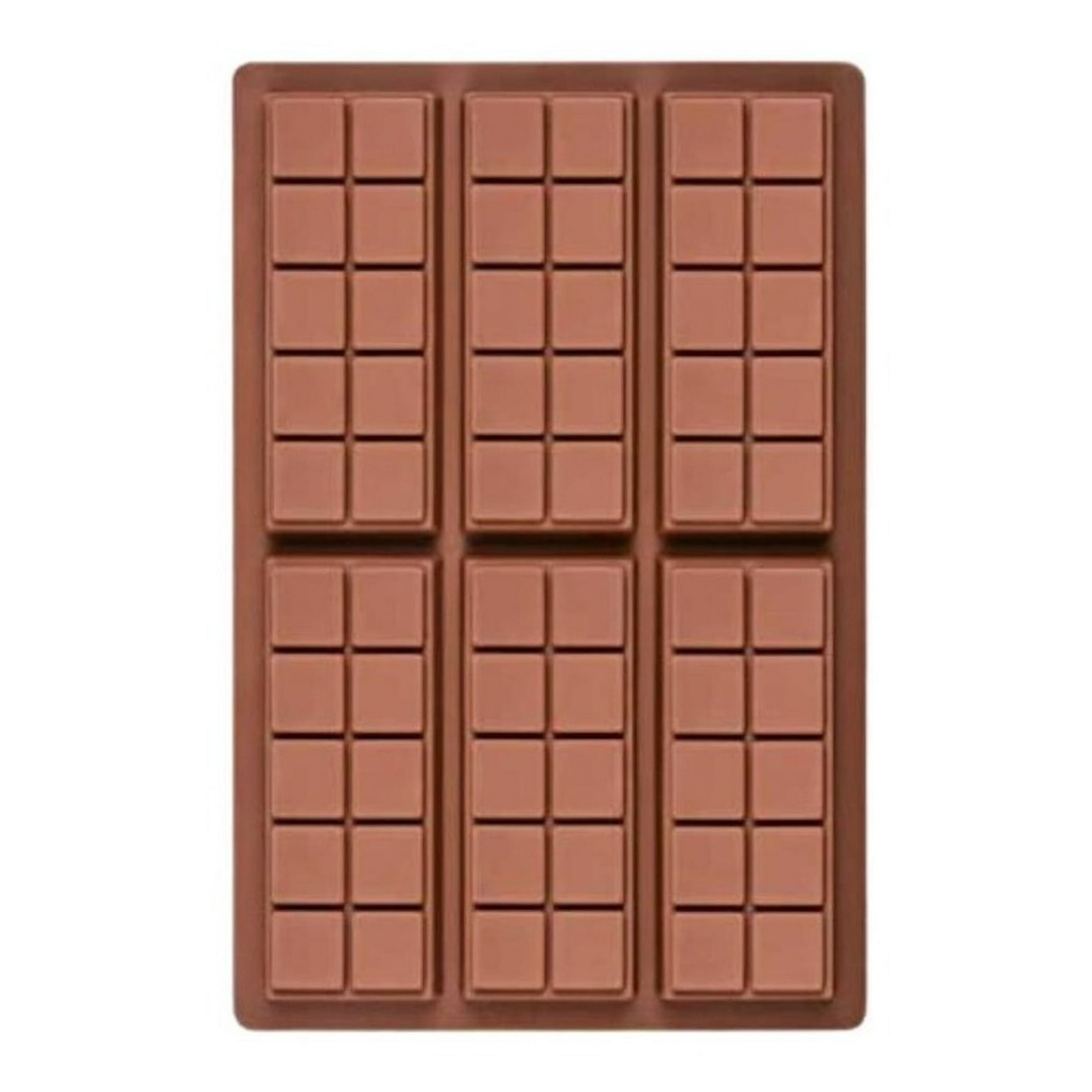 Molde Silicona Barra Tableta Chocolate Reposteria