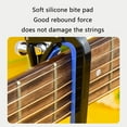 thumbnail image 2 of Metal Guitar Capo Easy to Carry Recording Studio Capo Spring Clamp Capo Perfect for Beginners and Professional Player, 2 of 8