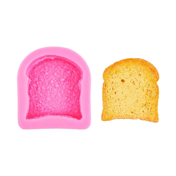 Sliced Bread Silicone Mold Cake Pastry Baking Mold Cake Decorating Tool for Making Chocolate Fondant Nonstick
