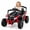 Red, variant on ELLEGNT 12V Kids Ride On UTV with Remote Control, 3 Speeds, LED Lights, Rose