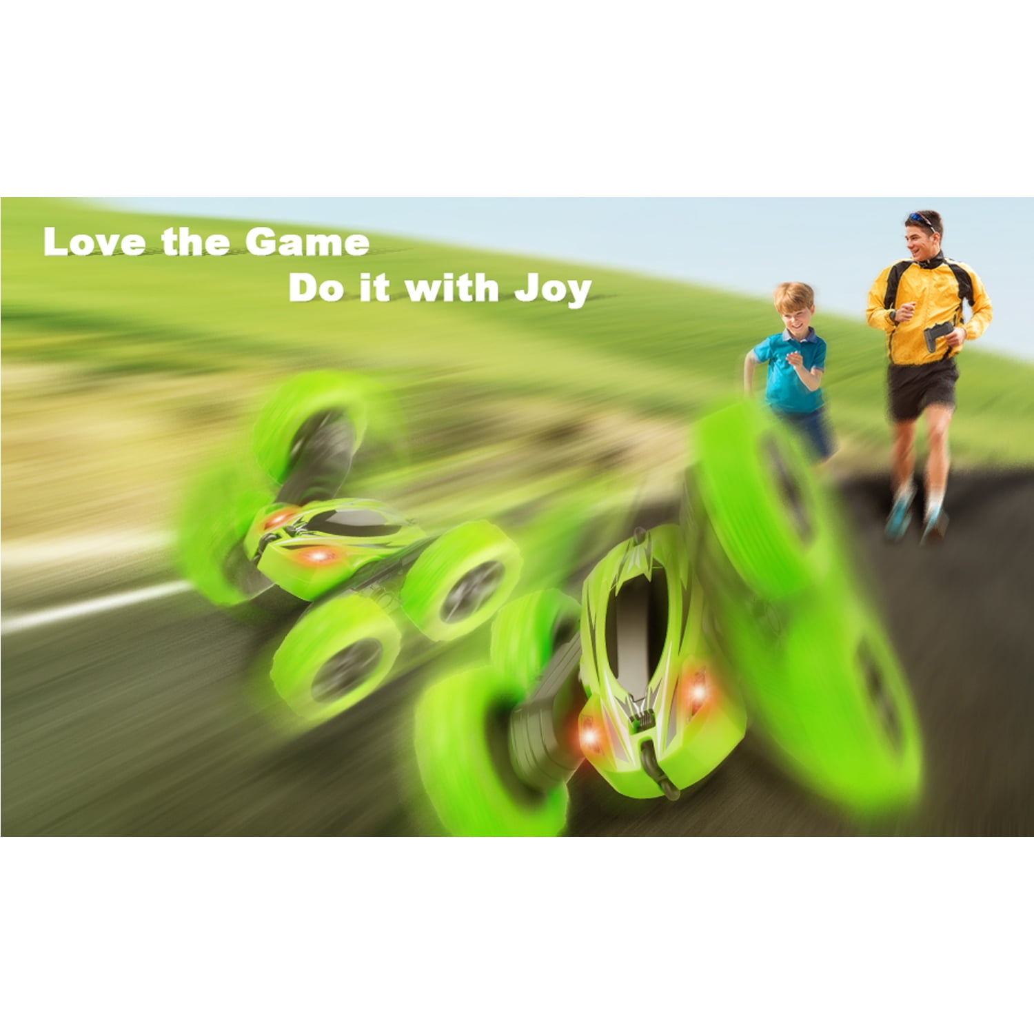 Remote Control Car RC Car Stunt Cars, Toys for 4 5 6 7 8 9 Year Old Boys