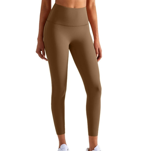 Pantalones deportivos de fitness para mujer que levantan la cintura y los glúteos, pantalones de yoga hermosos para glúteos anti-sentadillas melocotón 615
