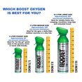 thumbnail image 6 of (12 pack) Boost Oxygen Portable Canned Oxygen, Sport Orange, 10L, 6 of 7