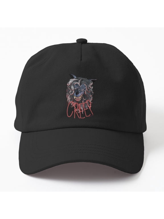Creep Peachfuzz Werewolf Mask Baseball Cap, Horror Hat Style