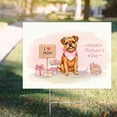 thumbnail image 4 of Happy Mother's Day Brussels Griffon Love Dog Mom Heart Flower Yard Sign Griff Dog Lover Outdoor Home Lawn Garden Porch Decor - 12004, 4 of 5