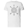 thumbnail image 1 of Shield & Arrow Celtic T-Shirt Men -Image by Shutterstock, Male 4X-Large, 1 of 2