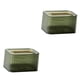 thumbnail image 1 of Wosthever Box Rounded Edge Dispenser Dormitory Bathroom for Organizer verde transparente 2piezas, 1 of 1