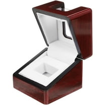 Single Championship Ring Display Case, Baseball Football Softball Ring Box Holder