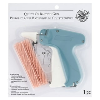 Premium ging Gun for Clothing Price Gun with 5 Extra fine Micro Needles  1500 Barbs 1/4 inch Fasteners Quilt Basting Gun 