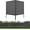 Black, variant on BESFUR 42" H x 38" W Metal Privacy Fence Panels for Outside, Air Conditioner Fence, Decorative Fence Panels for Patio Privacy, Trash Can Hider Outdoor, Pool Equipment Enclosure(Black/a Panel)
