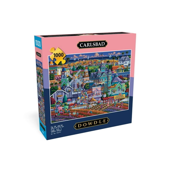 Buffalo Games 1000-Piece Eric Dowdle Carlsbad Interlocking Jigsaw Puzzle for Adults Ages 14