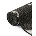thumbnail image 6 of Unique Loom Outdoor Coastal Collection Area Rug - Ahoy (13' 1" Round Charcoal/Ivory), 6 of 10