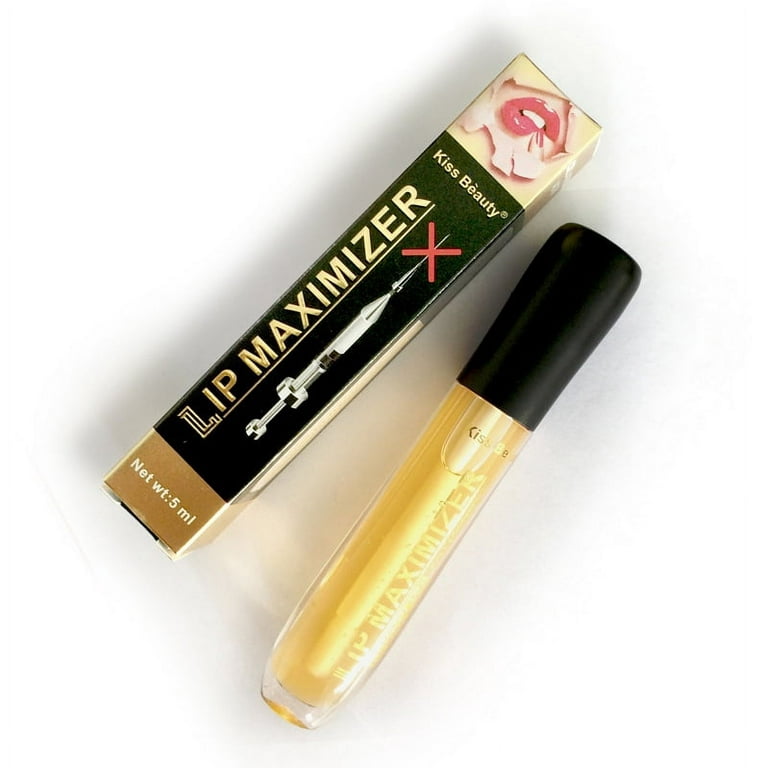 Lip Plumper Gloss Clear Lip Gloss for Fuller Hydrated Lips Moisturizing Eliminate Dryness Wrinkle, Size: 5 mL, Other