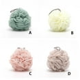thumbnail image 2 of Matsuzay Bolas de baño Malla Exfoliante Toalla de masaje corporal Limpiador hidratante Espuma Piel Suministros de baño Depuradores Juegos de accesorios de baño Amarillo claro Matsuzay HA076968-02, 2 of 6