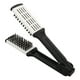 thumbnail image 4 of Peine De Doble Cepillo Para Alisar El Cabello, Transpirabilidad Hueca Para Evitar La Abrazadera Estática Cepillo Para El Cabello Resistente Al Calor Con Mango Ergonómico Para El EOTVIA Double Sided Clamp Hair Brush, 4 of 8
