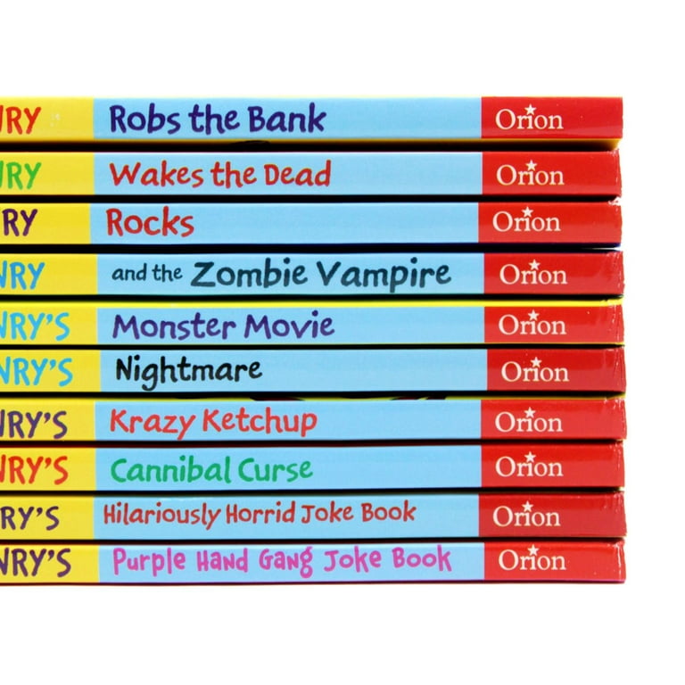 Horrid Henry's Totally Terrible 10 Books Set by Francesca