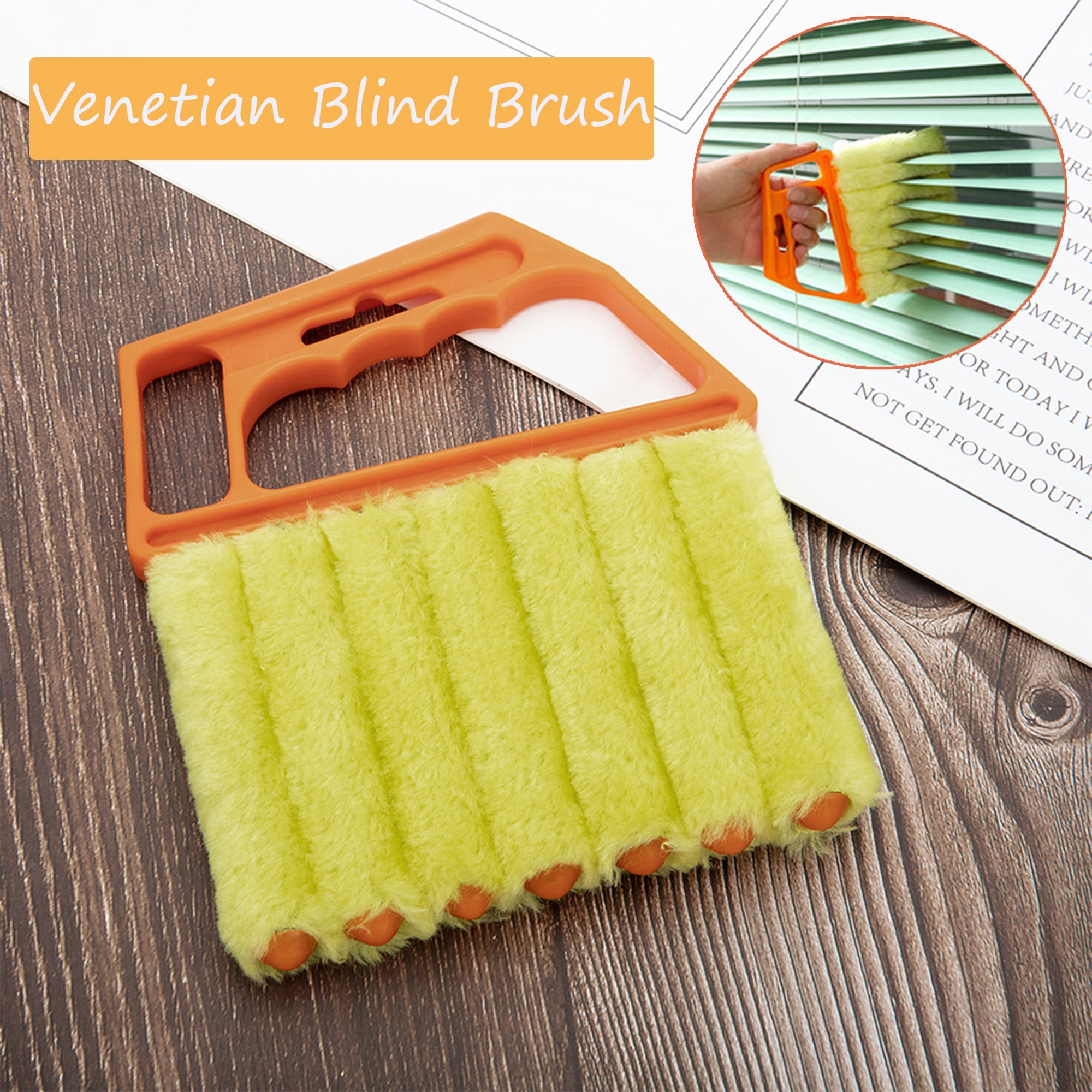 Handheld Microfibre MiniBlind Cleaner Shutters Window Blind Brush