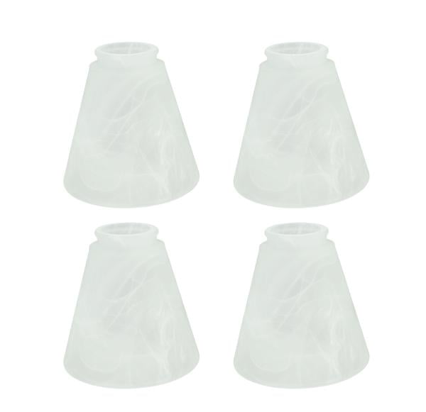 Aspen Creative 230474 Transitional Style Frosted Replacement Glass