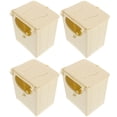thumbnail image 2 of 4 cajas de cría de pájaros de plástico colgantes, jaula para pájaros, caja nido de plástico para incubación de periquitos y pinzones, 2 of 8