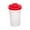 Clear, variant on XSCPXTT Salt and Pepper Shakers Moisture Proof,Large Salt Shaker to go Camping Picnic Outdoors Kitchen,Lunch Boxes Travel Spice Set,Clear with Red Covers Lids Plastic Airtight Dispenser