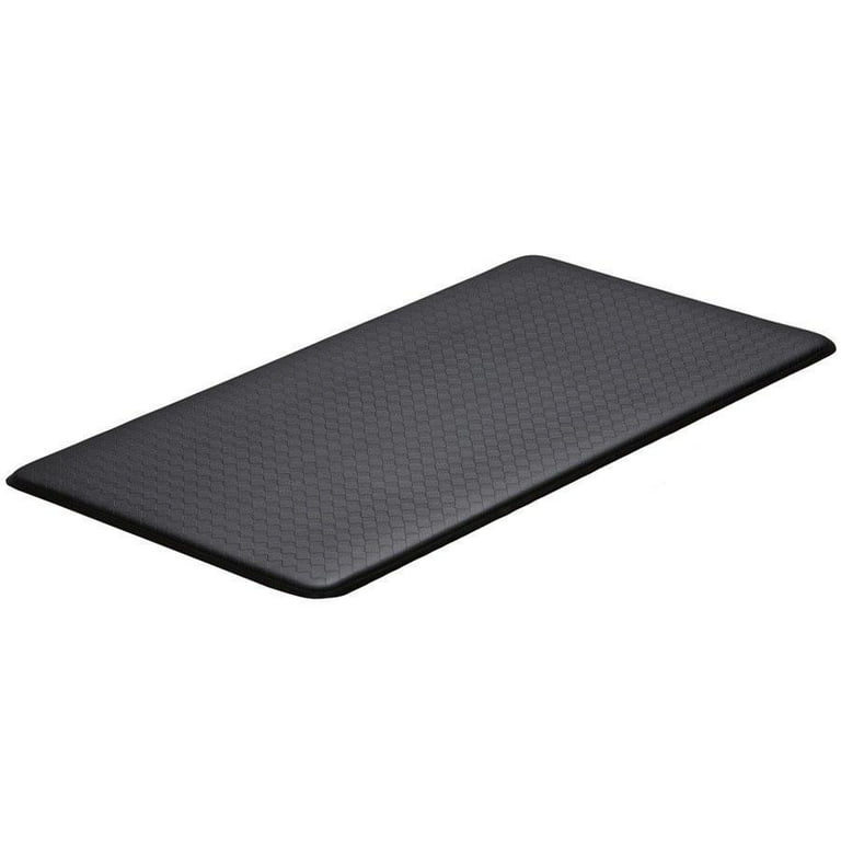 imprint cumulus9 kitchen mat nantucket series 20 in. x 36 in. x 5/8 in  black 