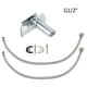 thumbnail image 2 of Grifo de baño Jadeshay de vidrio accesorios de baño, 2 of 8
