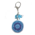 thumbnail image 2 of Feng Shui Anti Robbery Amulet with Blue Rhino & Elephant, 2 of 2