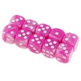 thumbnail image 4 of Dados de 6 Caras Zulema 10 Piezas 16mm Color Perla para Juegos DND MTG, 4 of 8