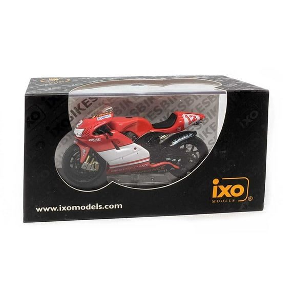 IXO Models Mini Motorcycles: DUCATI Desmosedici #12 Bayliss T. MotoGP 2003 1/24 Scale