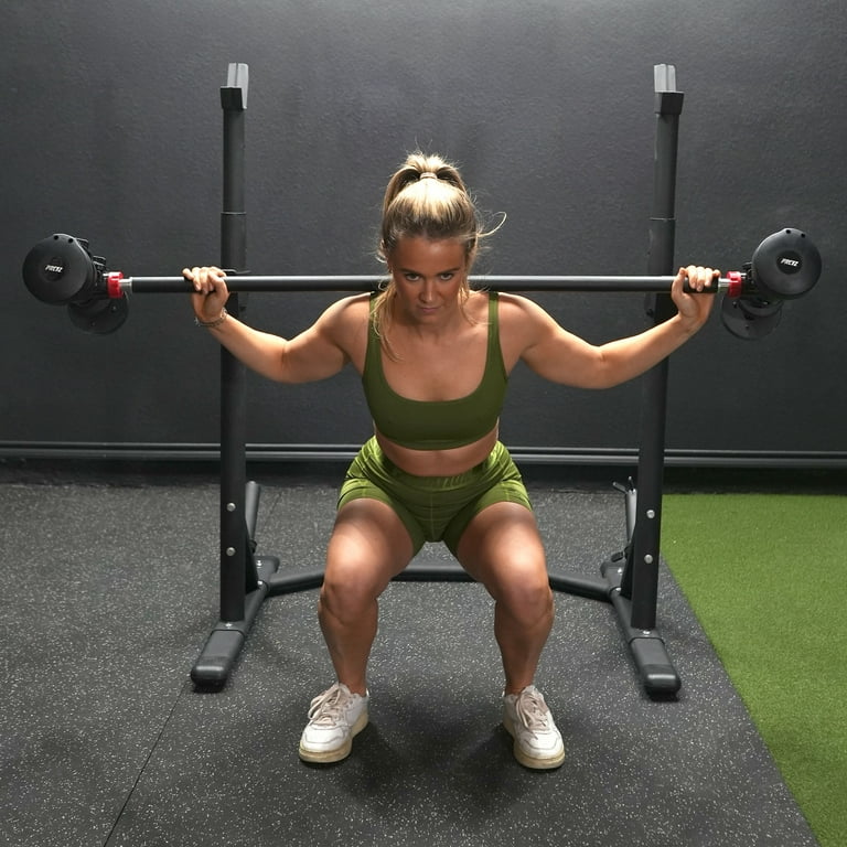 Dumbbells Changing Curved Barbell To Straight PRCTZ Modular