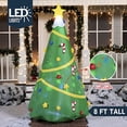 thumbnail image 2 of Árbol Inflable Joiedomi de Navidad 8 pies con Luz LED, 2 of 9