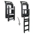 thumbnail image 4 of CROSSDESIGN Roof Rack Side Access Ladder Fit for Land Rover Defender 90 or 110 2022 Black, 4 of 10