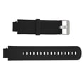 thumbnail image 4 of Smartwatch Band, Skin Friendly Breathable Single Color Wrist Watch Strap Porous Silicone  For  Verge 3 Black, 4 of 8