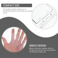 thumbnail image 3 of EXHUMKY 5Pcs Protective Card Sleeve Clear Badge Sleeve for School Use and Adults, 3 of 8