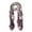 Gray, variant on Elegant Soft Bamboo & Butterfly Print Watercolor Scarf