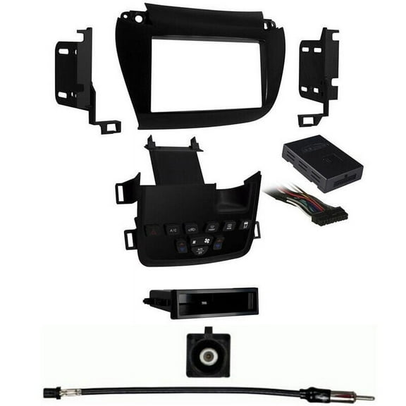 Metra 99-6520B Black 1 or 2 DIN Dash for Dodge Journey with Antenna Adapter