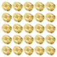 thumbnail image 1 of Uxcell 50Pcs Manguitos de Compresión de Latón, Conectores de Latón para Tubo de 1/4 Pulgada OD, 1 of 6