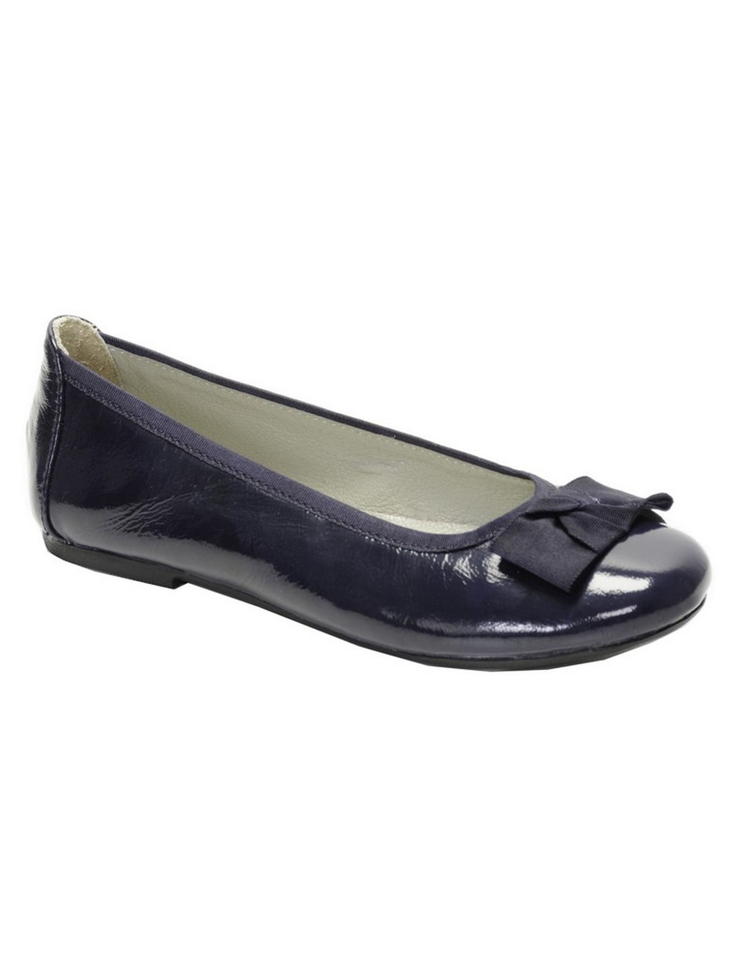 girls navy flats