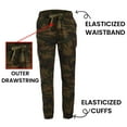 thumbnail image 3 of Men’s Slim-Fit Twill Jogger Pants, 3 of 6