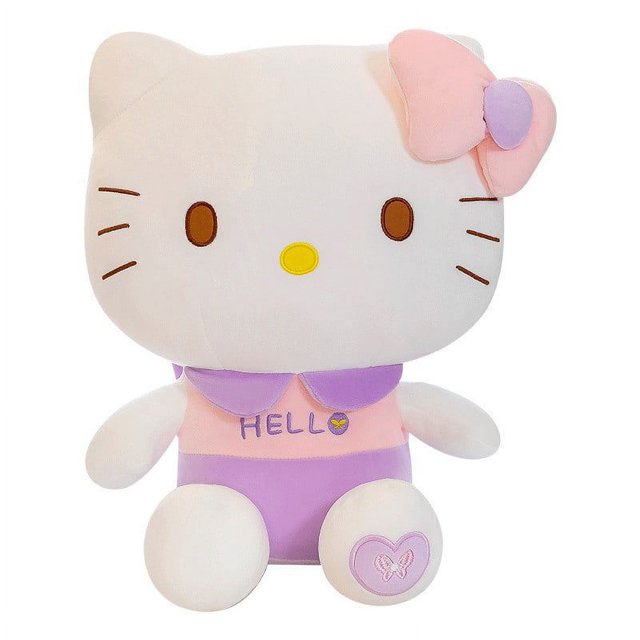 2023 animales de peluche directos de fábrica juguetes de peluche regalos de navidad Hellokitty 4 colores en stock o juguetes de peluche de tamaño y colores personalizados
