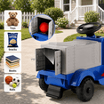 thumbnail image 5 of LAZY BUDDY 6V Kids Ride-on Truck, Battery Powered Ride On Car with Storage Box, Electric Vehicle Toy for Toddlers 3+, 5 of 10
