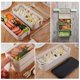 thumbnail image 2 of Japanese Lunch Box Bento Box , Compartment, Wheat Straw,Beige, 2 of 3